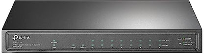 TP-Link TL-SG1210P 10 Port Gigabit PoE LAN Switch - 63W Schwarz