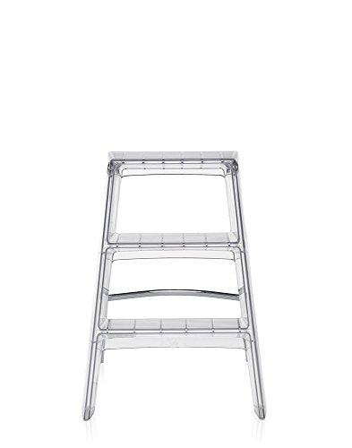 Kartell Upper Designer Stehleiter - Kristall Transparent