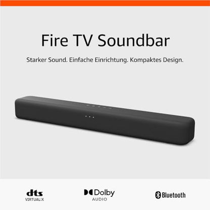 Amazon Fire TV Soundbar 2.0 mit DTS Virtual:X & Dolby Audio