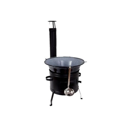 Gulaschkessel Set 30L – Ungarischer Ofen 39