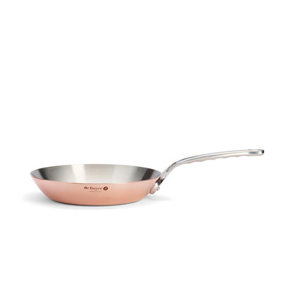 de Buyer INOCUIVRE Bratpfanne aus Kupfer 24 cm (6424.24)