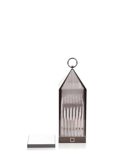 Kartell Lantern Design Tischleuchte – Rauch, Dimmbar