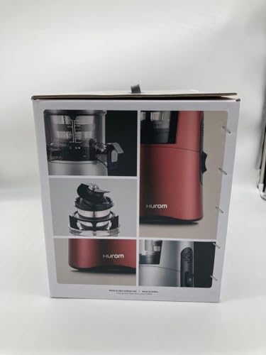 HUROM H-AA Slow Juicer Kaltpressentsafter – Dunkelsilber