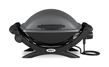 Weber Q 1400 Modell Tragbarer Elektro-Stadtgrill – Schwarz