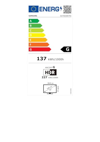 Samsung Crystal UHD 4K DU8079 Fernseher 75 Zoll Smart TV