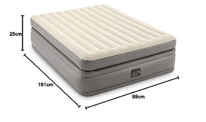 Intex Twin Comfort Elevated Luftbett – Fiber-Tech Technologie