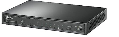 TP-Link TL-SG1210P 10 Port Gigabit PoE LAN Switch - 63W Schwarz