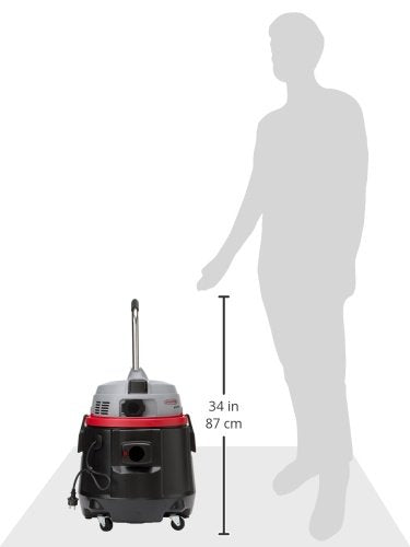 Sprintus 110003 Feucht-Trocken-Staubsauger - schwarz/grau/rot