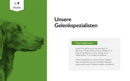 VetVital Viequo OrthoHyl HA Supreme – Gelenk-Ergänzung Hund 500 ml