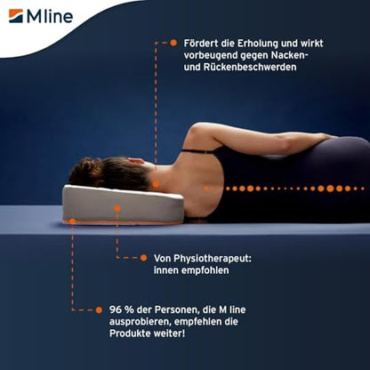 M LINE Athletic Pillow Orthopädisches Nackenkissen - Butterfly-Design