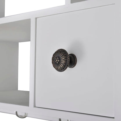 vidaXL Küchenhängeschrank Wandschrank - Holz Weiss