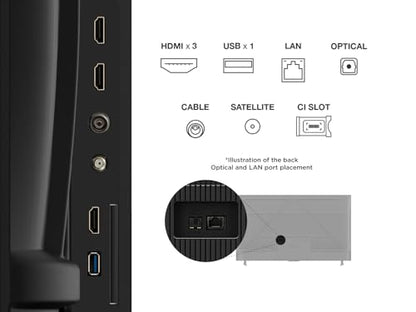 TCL 65V6C 4K HDR Direct LED Google Smart TV - 65 Zoll