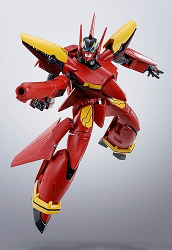 TAMASHII NATIONS Macross 7 VF-19 Custom Fire Valkyrie Actionfigur Hi-Metal R