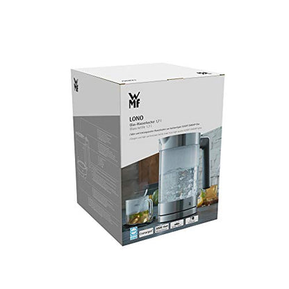 WMF Lono Glaswasserkocher 1,7 Liter – Edelstahl matt