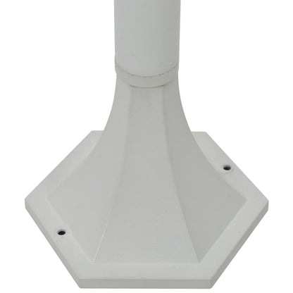 vidaXL Pollerleuchten Garten-Aussenleuchte - 6er-Set Weiss