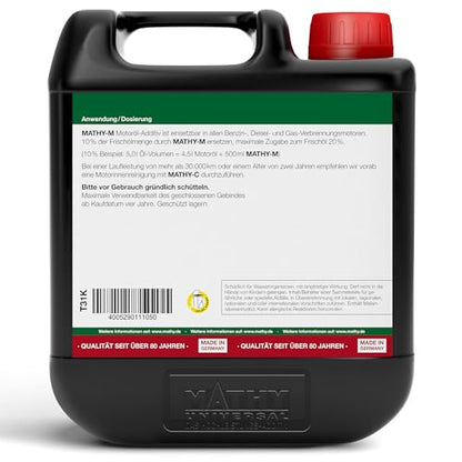 MATHY M Motoröl-Additiv – Verschleissschutz für Motoren 2,5 L