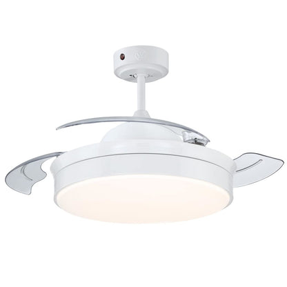 Westinghouse 73043 Tori LED Deckenventilator – Weiss, einziehbare Flügel