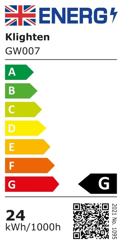 Klighten 24W LED Aussenleuchte Wand schwenkbar - Anthrazit