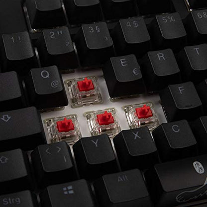 Ducky One 2 TKL RGB Gaming Tastatur MX-Red - Schwarz