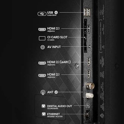 Hisense 43E7Q PRO Fernseher - 43 Zoll 4K UHD QLED Smart TV