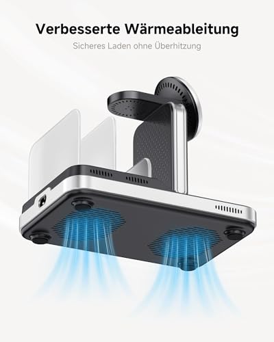SwanScout 901M Induktive Ladestation 5-in-1 für Apple Geräte