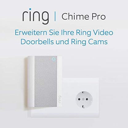 Ring Chime Pro Smart Home WLAN-Glocke & Verstärker - Weiss