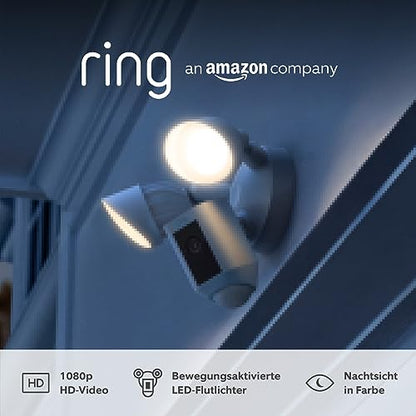 Ring Flutlichtkamera Plus Kabel – WLAN Aussenkamera
