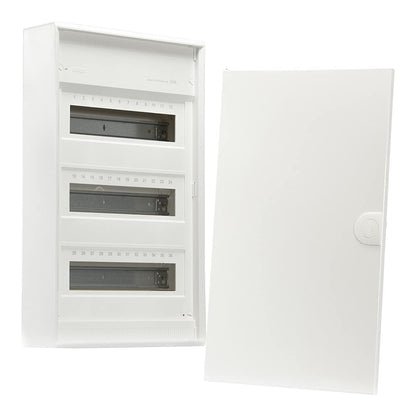 Hager Volta VA36CN Aufputz Verteilerkasten - 3-reihig IP30 mit Tür