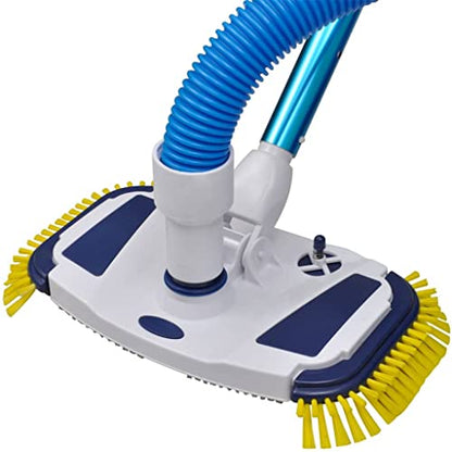 vidaXL Pool Set Schwimmbad – Teleskopstange, Bodensauger, Schlauch