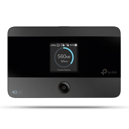 TP-Link M7350 Mobiler 4G LTE WLAN Router mit Farbdisplay und Akku, kompakter mobiler Hotspot