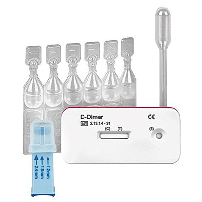 CLEARTEST D-Dimer 6690862 Schnelltest - 10er Pack