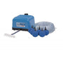 AquaForte Hailea V20 Luftpumpe Original-SET, grauer, kompakter Block. Belüftet Teiche/Aquarien mit 9 l/min.