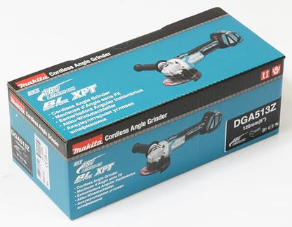 Makita DGA513Z Akku-Winkelschleifer 18 V, ohne Akku/Ladegerät