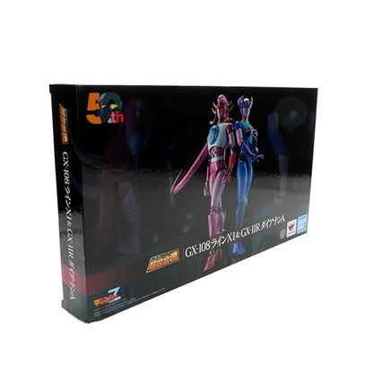 Bandai Soul Of Chogokin Sammlerfigur – GX-108 Rhein X1 + GX-11R Dianan A