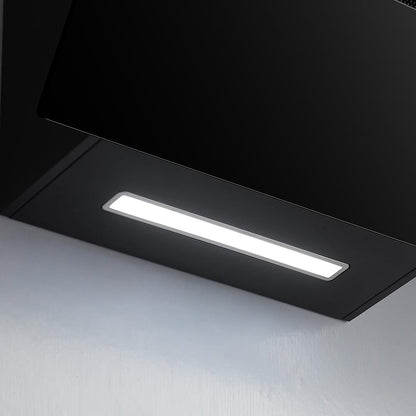CIARRA CBCB6736F Kopffreie Schräghaube Umluft 60cm Schwarz