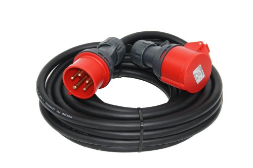 ABL CEE Verlängerungskabel - 15m 16A 5x2.5mm² H07RN-F