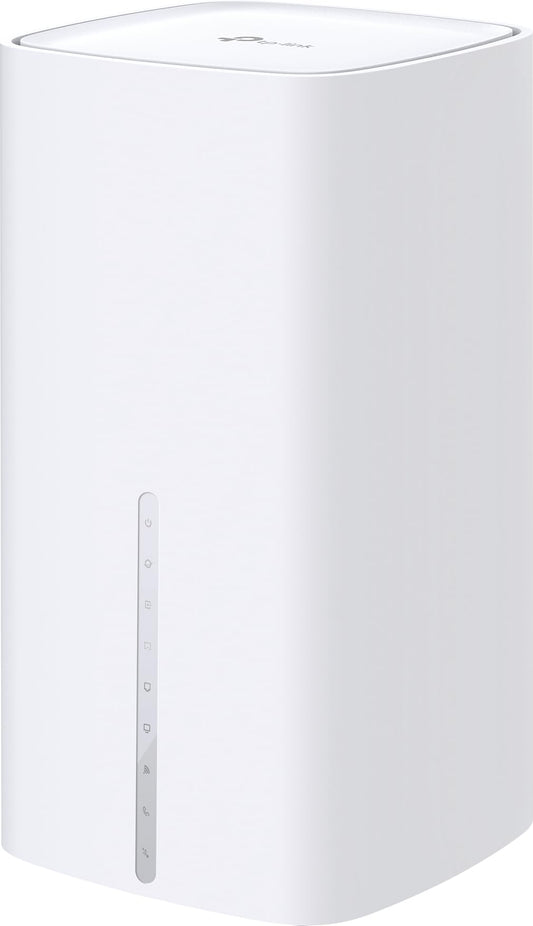 TP-Link VX800v Wi-Fi 6 VDSL Modem Router - AX6000. Schwarzes Gehäuse. Bietet VDSL-Internet und Wi-Fi 6 Konnektivität.