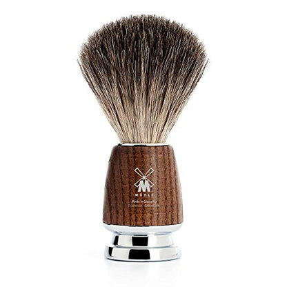 Mühle Rytmo Rasierset Esche/Metall - Rasurhobel & Pinsel