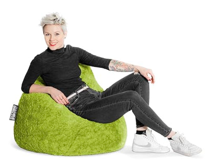 MAGMA Sitzsack Fluffy XL Grün