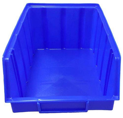 S&S-Shop Stapelboxen Set Kunststoff-Lagerboxen - Blau Gr.3