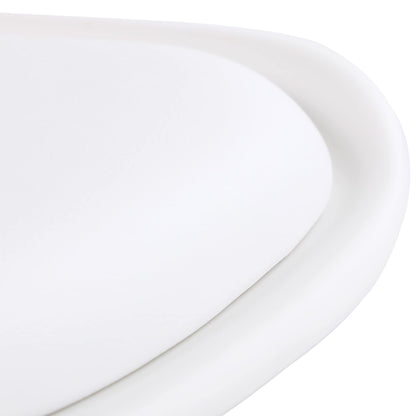 EGGREE Esszimmerstuhl Set – 4er, gepolstert weiss, Buche Beine