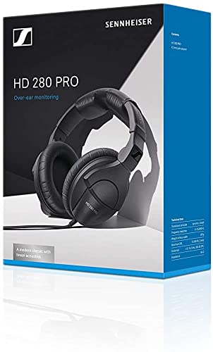 Sennheiser HD 280 PRO Geschlossener Over-Ear DJ-Kopfhörer
