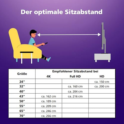 JVC LT-32VDF5455 Smart TV HDR Full HD - 32 Zoll Schwarz