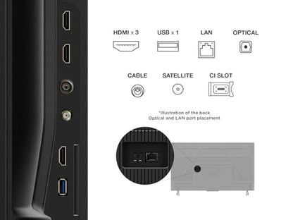 TCL 43V6C 43 Zoll 4K UHD Smart Fernseher Google TV HDR