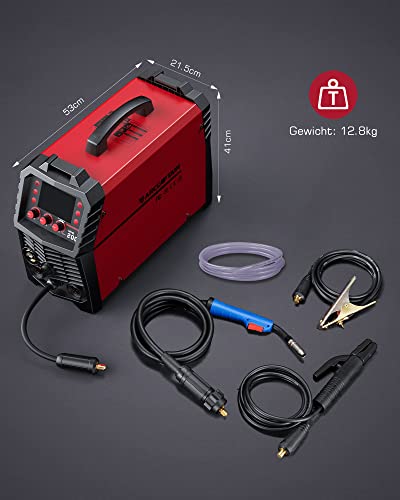 ARCCAPTAIN MIG MAG Schweißgerät 200A vollsynergisch 7-in-1