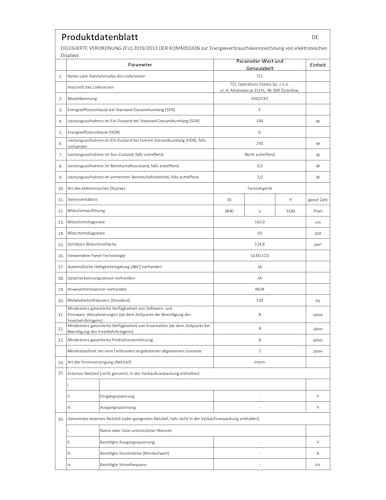 TCL 65Q7C QLED Mini LED Fernseher 65 Zoll - Smart TV Google TV