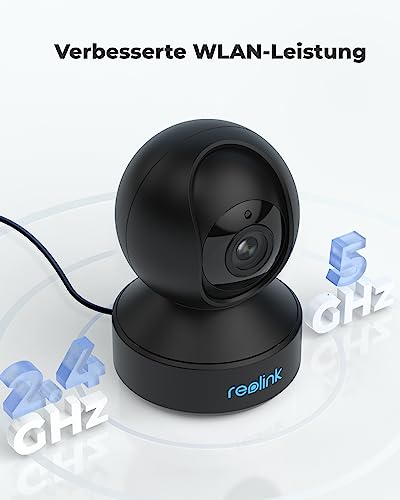 Reolink E1 Zoom 5MP PTZ WLAN Überwachungskamera Innen - Schwarz