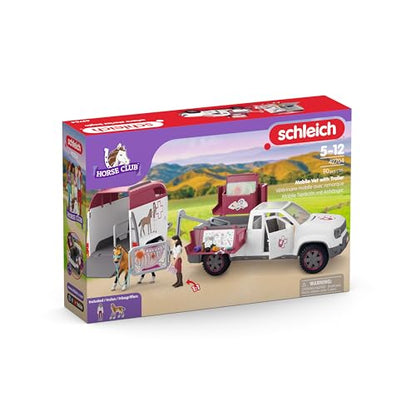 schleich HORSE CLUB Mobile Tierärztin mit Anhänger Set 42704