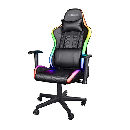Trust Gaming GXT 716 Rizza Gaming Stuhl RGB LED Schwarz