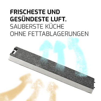 A&M® Aktivkohlefilter Miele DKF 13-1 / 6485741 Dunstabzug – 2er Pack